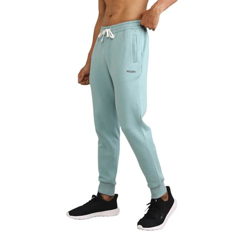 Mint blue mens Joggers – Boldfit