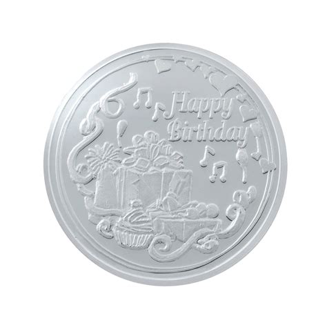 20 Gram Happy Birthday Silver Coin (999 Purity)