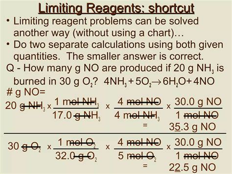 Limiting reagents | PPT