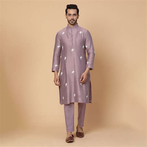 Purple Plum Kurta Set – AGASHE