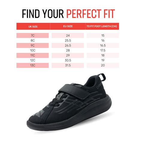 Plaeto-Black School Shoes for Kids (7C–13C UK) | Unisex & Durable