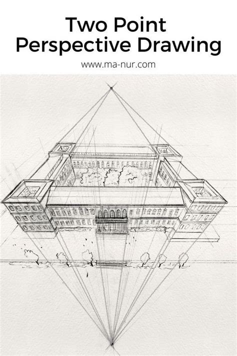 Image result for Two-Point Perspective View Drawing