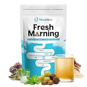 Buy Maadico Fresh Morning Natural Constipation Relief Supplement Powder ...