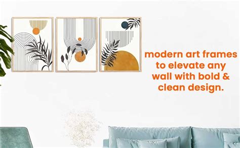 HOTHOUSE Painting Boho Wall Art Home Decoration Paintings With Frame ...