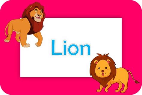 Lion theme designs in Tambola Housie, Labels