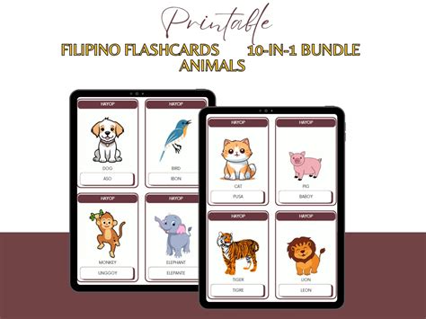 Image result for Tagalog FlashCards