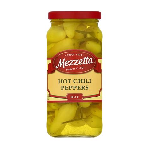 Mezzetta Hot Chili Peppers, 16 fl. oz.
