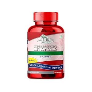 Nature's Move Super Digestive Enzymes - Enhanced Digestion & Overall ...