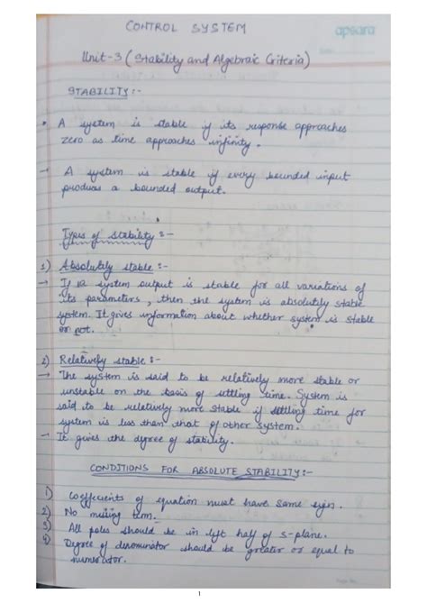 Unit 3 notes Cs - btech - Studocu