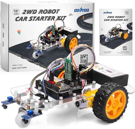 OSOYOO 2WD Robot Car Starter Kit for Arduino Smart India | Ubuy