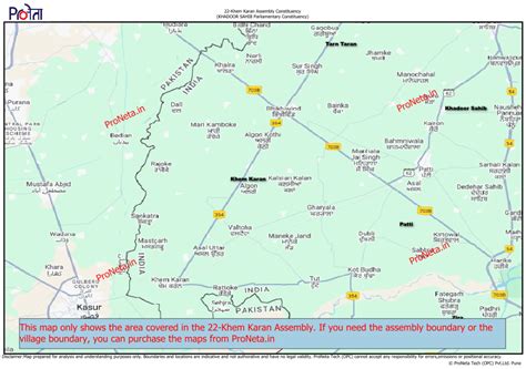 Khem Karan Assembly Constituency, Punjab- 022
