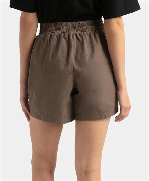 Buy Super Combed Cotton Regular Fit Hybrid Cargo Shorts - Dark Khaki ...