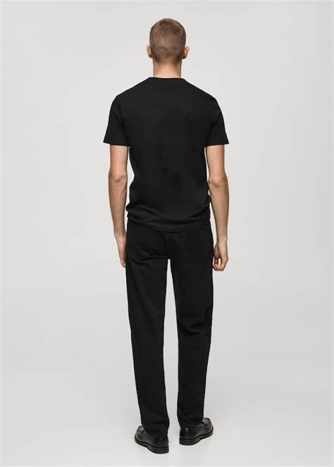 100% cotton slim-fit t-shirt - Men | MANGO United Kingdom