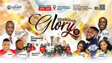 Shekinah Glory Concert 2024, Excelsior Suites Ltd, Nottingham, 8 ...