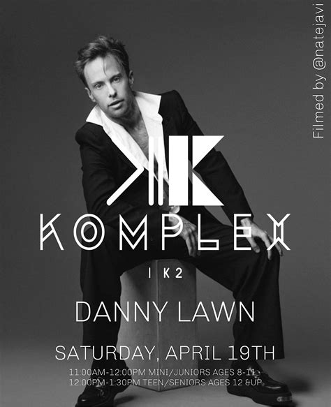MASTER CLASS DANNY LAWN, K2 Dance Studios, Corona, 19 April 2025 ...
