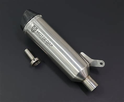 Carbon Fiber Tip Performance Silencer-RE Himalayan 450 & Guerrilla 450 ...