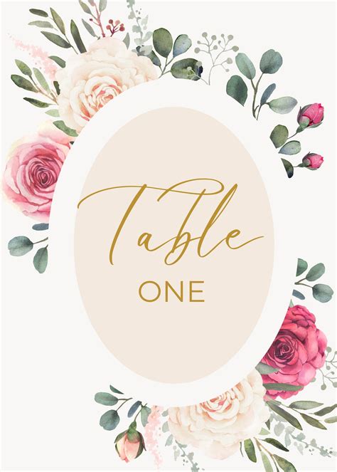 Image result for Table Number Format