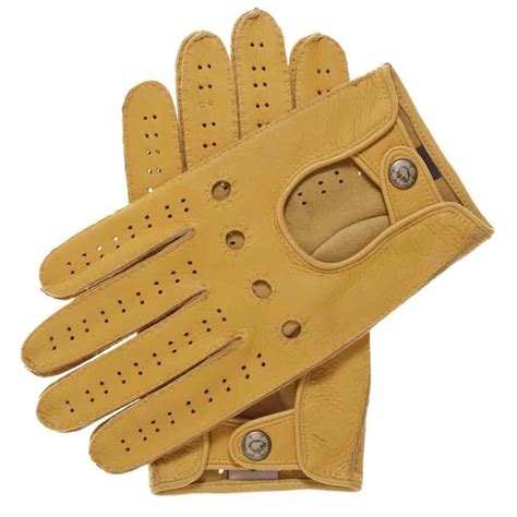 Men's Leather Driving Gloves