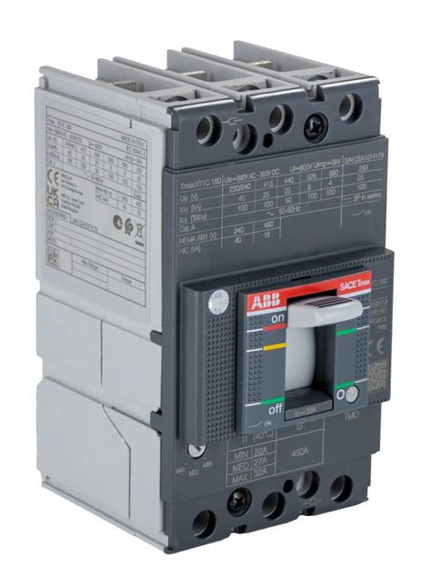 1SDA067392R1 XT1C 160 TMD 32A FF ABB | ABB, SACE Tmax XT MCCB Molded ...