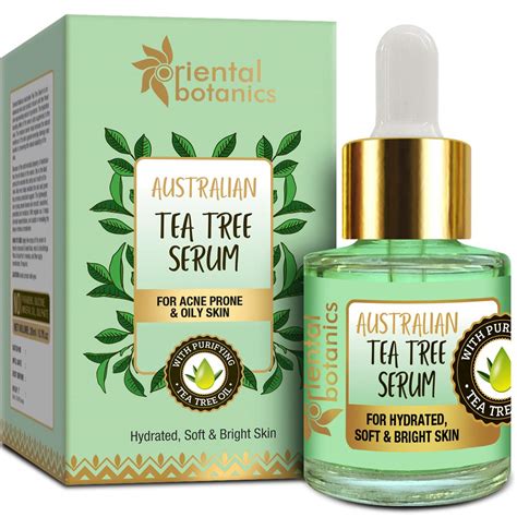 Oriental Botanics Australian Tea Tree Face Serum, 20 ml | Infused ...