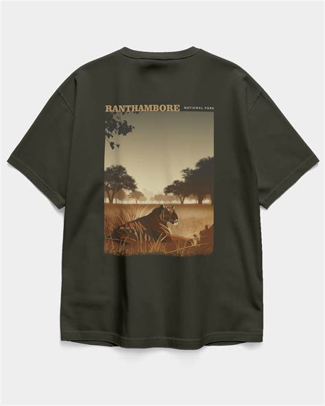 Ranthambore: National Parks of India Oversized T-shirt