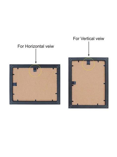 Set Of 5 Solid Family Tree Collage Photo Frames with photos - Modern Arts