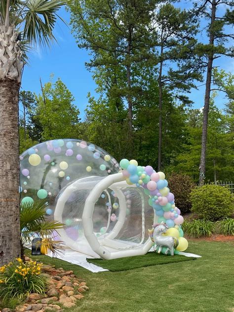 Bubble House - Exciting Balloon Dome Party Rental — Pitched Parties