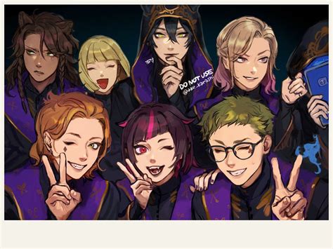 Night Raven College Third Years | Danbooru