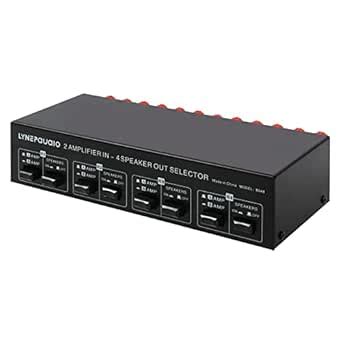 THE STYLE SUTRA 2 In 4 Out Speaker Selector Switch Box 4 Zone Multi ...