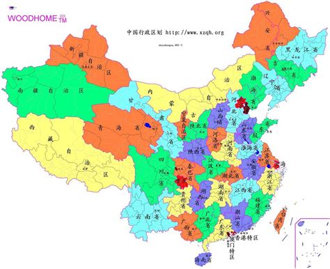 中国行政区划分地图-中国34个省级行政区的地图_补肾参考网