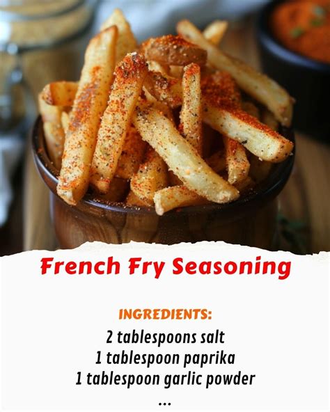 Easy french fry seasoning cajun fries seasoning – Artofit