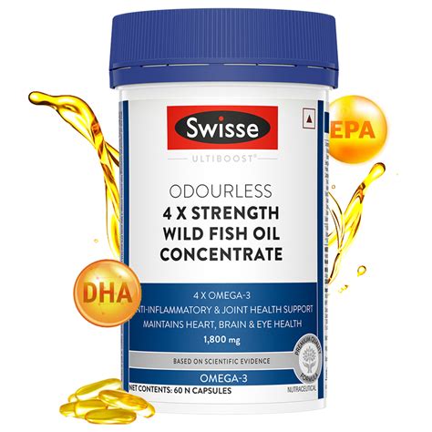 4X Fish Oil | 4X Fish Oil Capsules | swisse