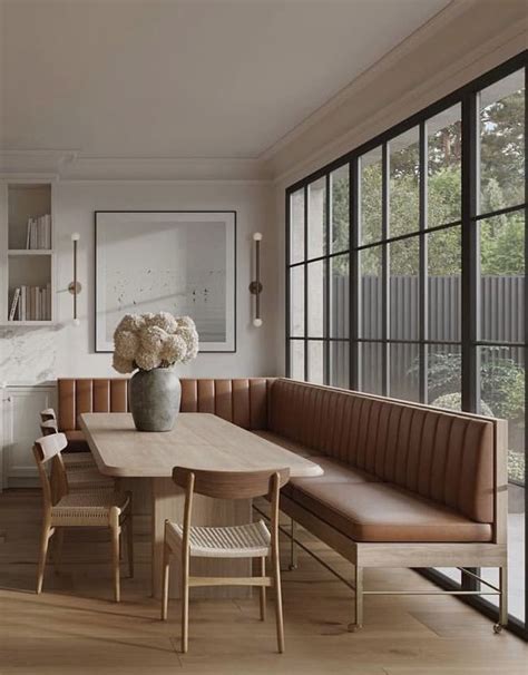 Banquette Seating in Kitchen: Stylish and Space-Saving