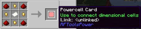 Image result for Rftools Power Cell