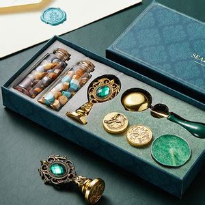 Viradiya's Sealing Wax Stamp Gift Boxes Set with Seals - Sealing Wax ...