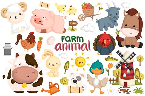 Farm Animal Clip Art