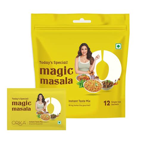 Today's Special Magic Masala, All in One, 12 single use sachets ...