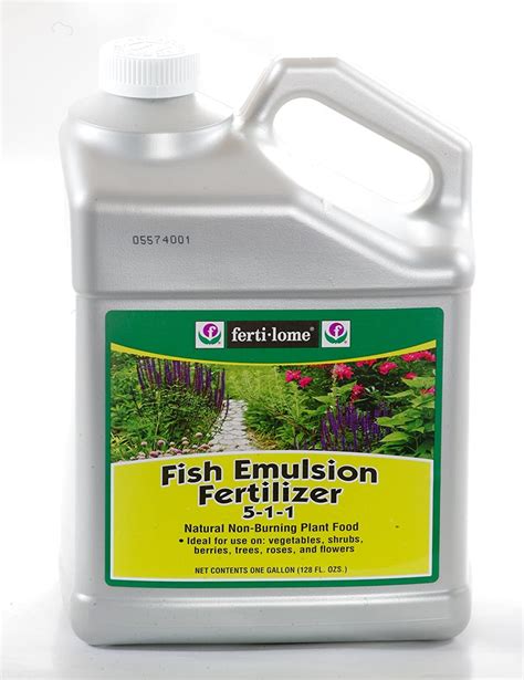 Ferti-Lome 10614 Fish Emulsion Fertilizer 1 Gallon 5-1-1 - Walmart.com