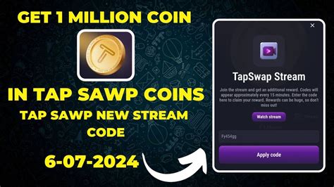 Image result for Tapswap Stream Code