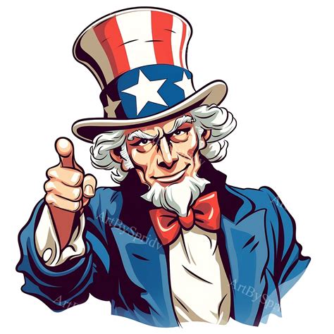 Uncle Sam Cartoon