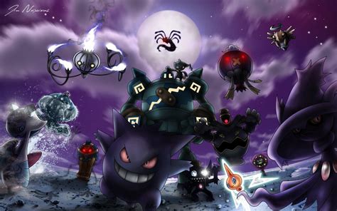 Dark Type Pokemon Wallpapers - Top Free Dark Type Pokemon Backgrounds ...