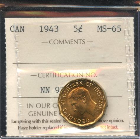 1943 Five Cents