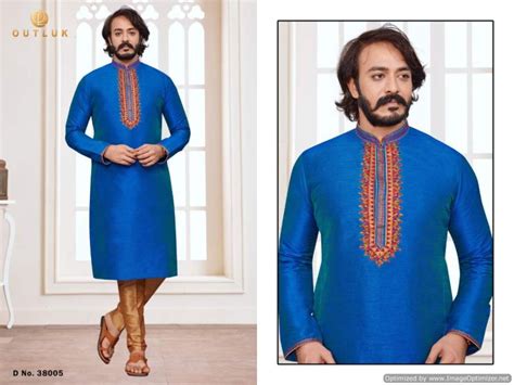 Outlook 38 Festive Wear Kurta Pajama Mens Wear Collection
