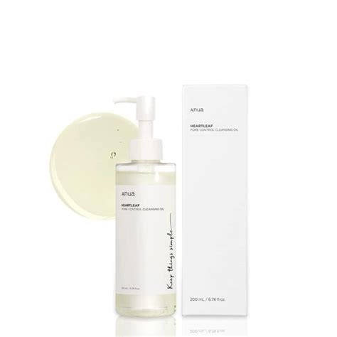 Anua Heartleaf Pore Control Cleansing Oil -200ml - Cokó Cosmética Koreana