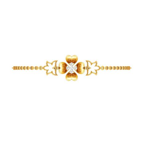 Blossoming Beauty Gold Bracelet | PC Chandra Jewellers – P.C. Chandra ...