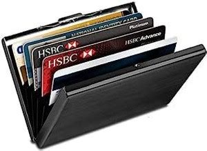 Flipkart.com | Classium Black RFID Blocking Stainless Steel Credit/ATM ...