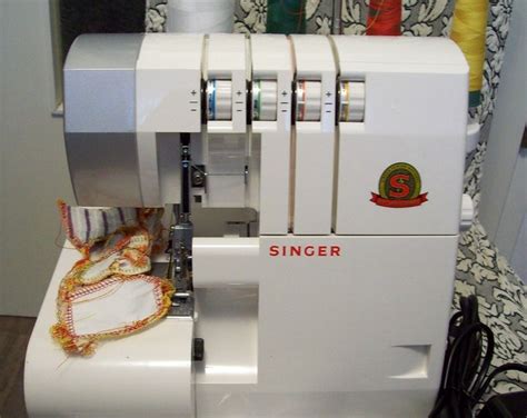 Image result for Singer Overlock Sewing Machine Self Threading