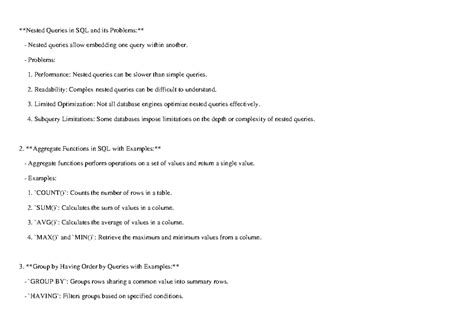 1714557835 - Nested Queries in SQL and its Problems: - Nested queries ...