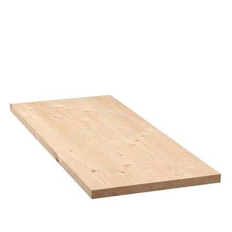 Tavola legno lamellare abete 1° scelta 100 x 30 cm Sp 27 mm | Leroy Merlin