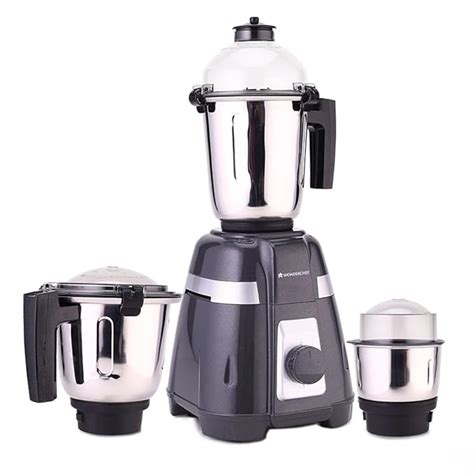 Buy Wonderchef Regalia Mixer Grinder 750W, 230V~50Hz, 3 Stainless Steel ...